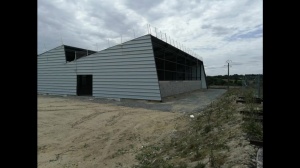 Construction du boulodrome