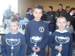 Maxence - Quentin- Maxime champion tripletteminime 2009