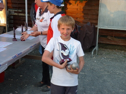 Maxence BAUJAULT vice -champion tête à tête minime