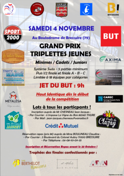 2ème Grand Prix Jeune CD 79 2ème Grand Prix Jeune CD 79