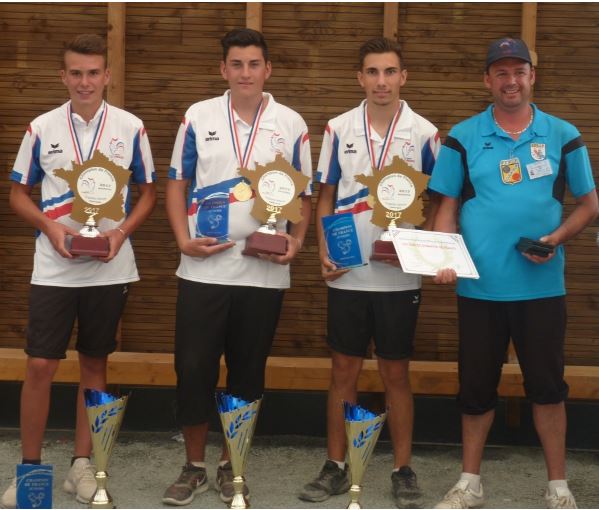 Marius Enzo et Benoit CHAMPIONS DE FRANCE juniors