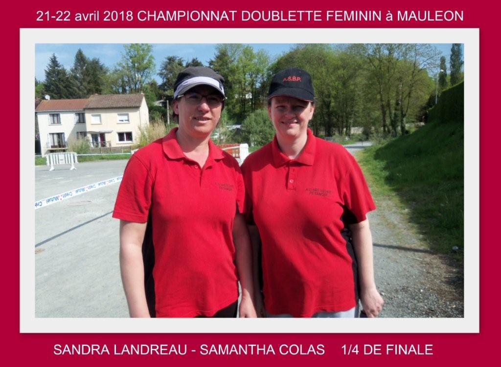Championnat doublette masculin féminin Championnat doublette masculin féminin