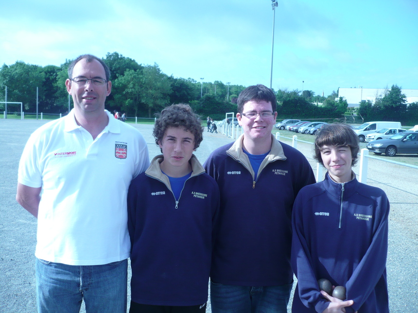 Résultats championnat triplette jeune