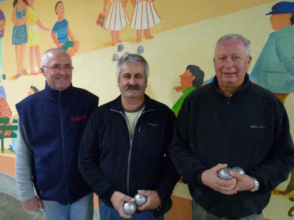 résultats concours officiel A.S.BRESSUIRE.Pétanque