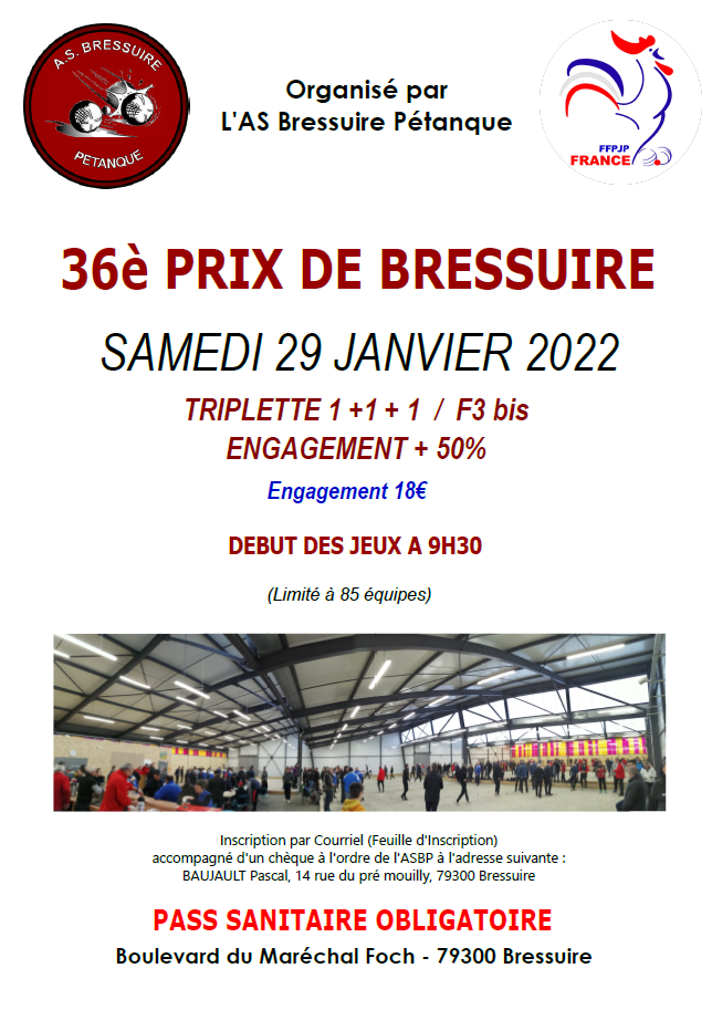 36ème Prix de Bressuire 36ème Prix de Bressuire
