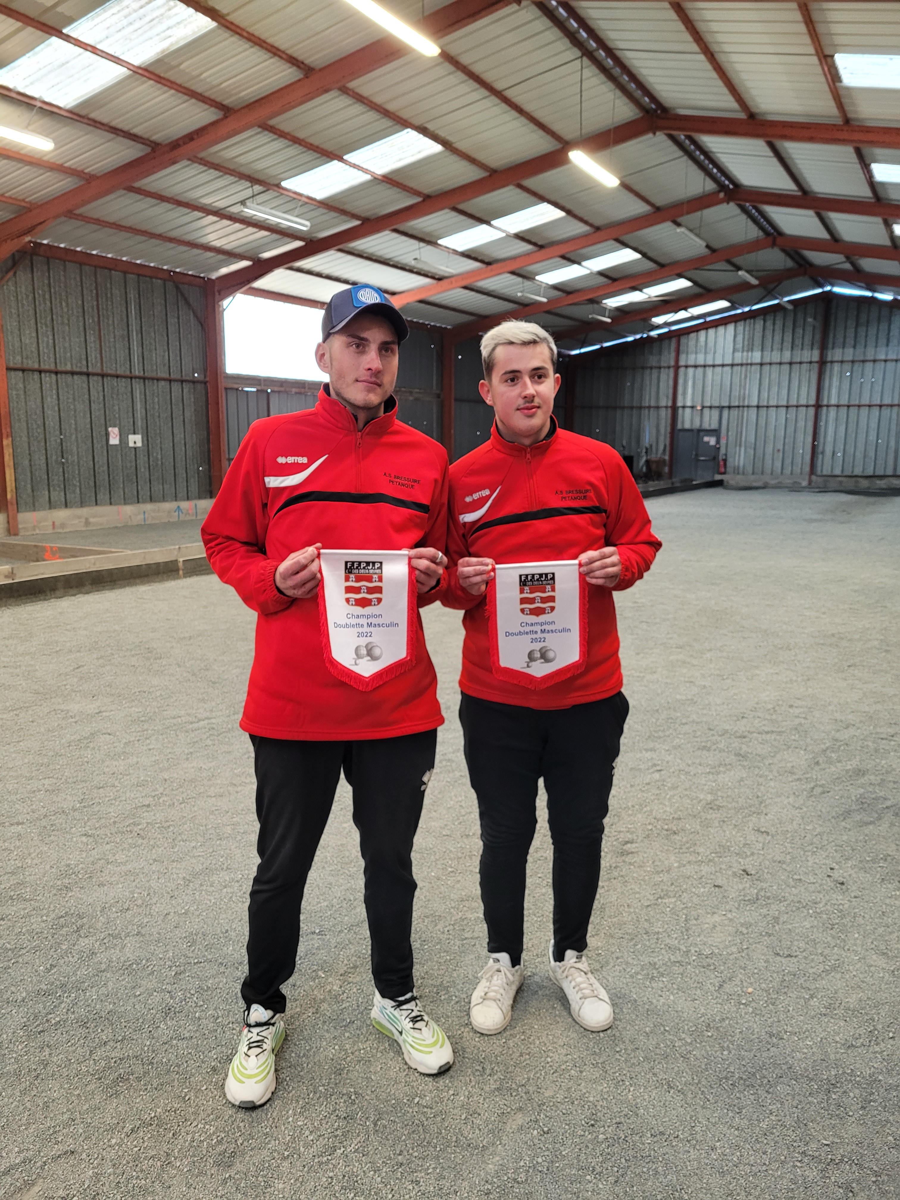 Les champions départementaux - TURPAULT Benoit et PICHON Yoan Les champions départementaux - TURPAULT Benoit et PICHON Yoan