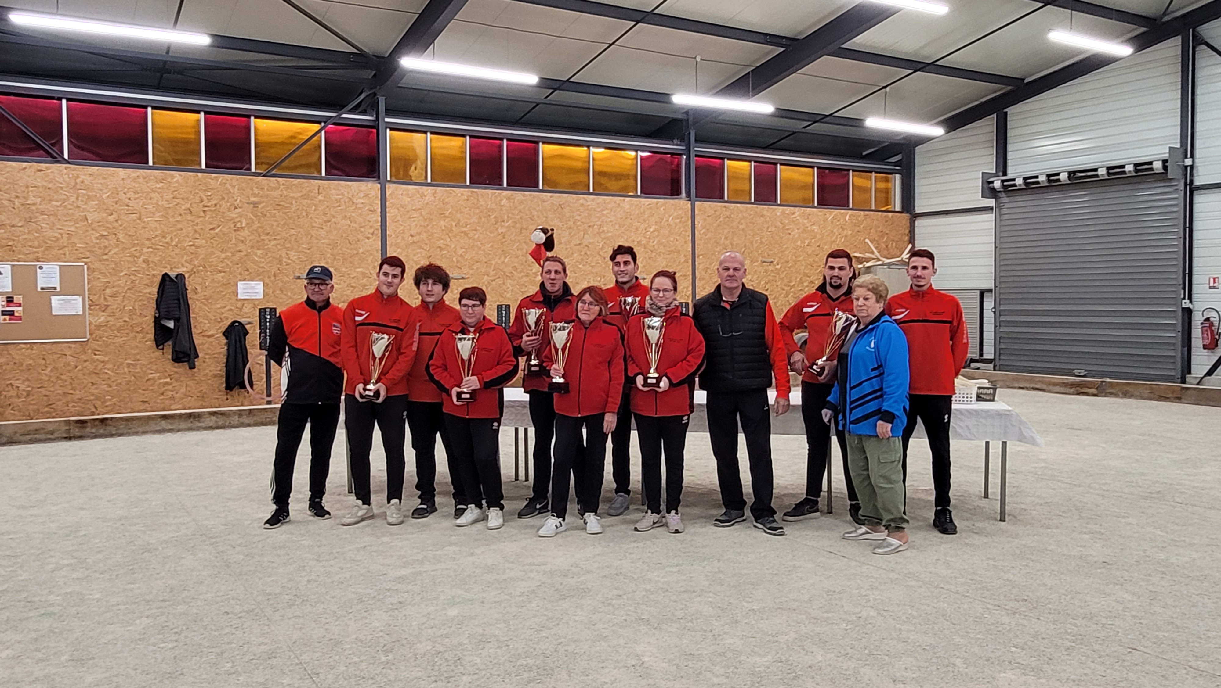 Equipe Naudon - Vainqueurs de la finale A Equipe Naudon - Vainqueurs de la finale A