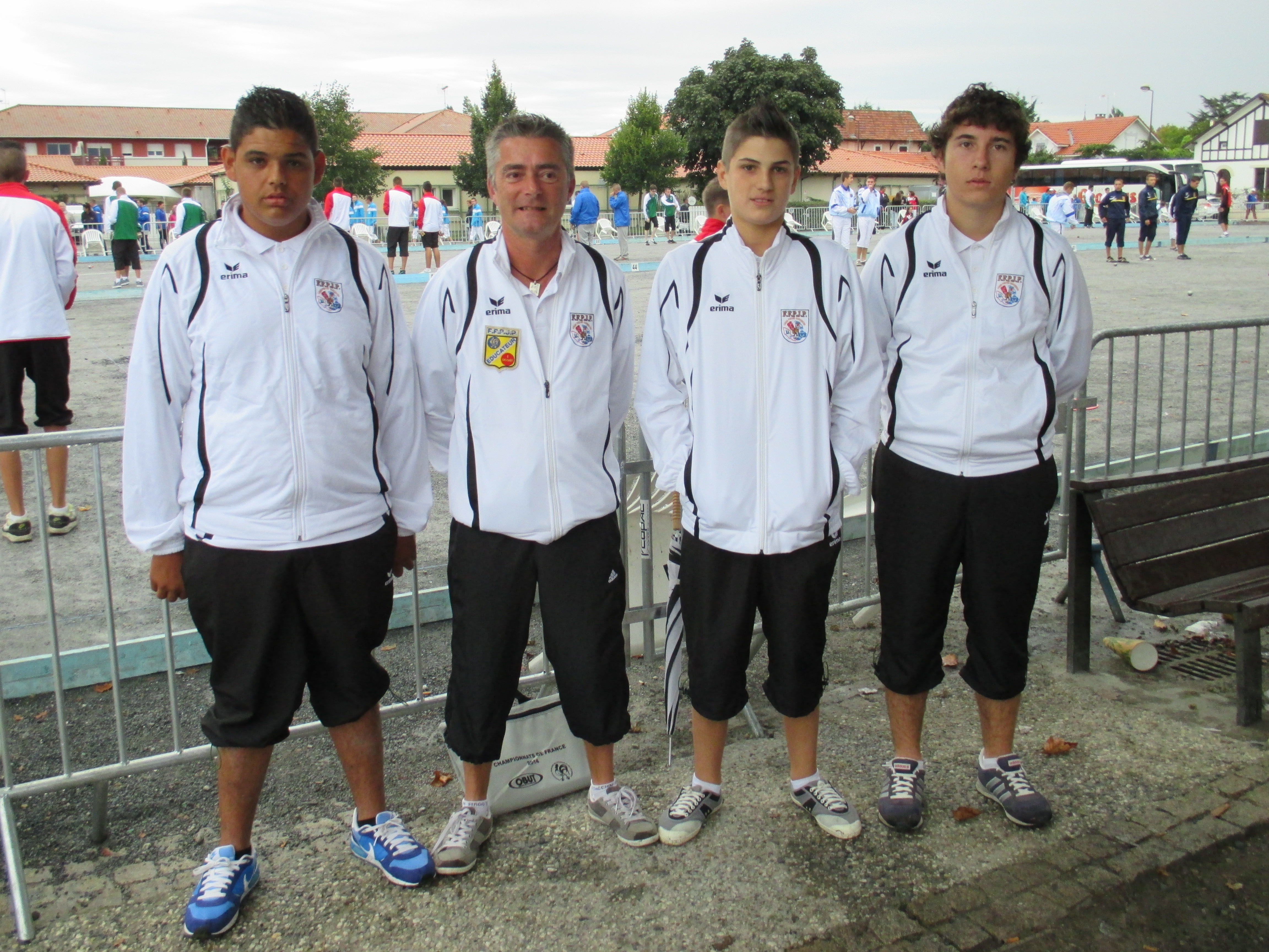 Nordine Lilian le coach Aymeric et Thomas