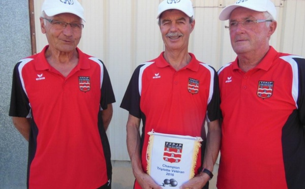 Championnat de france triplette vétéran