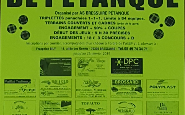 34ème Grand Prix de Pétanque