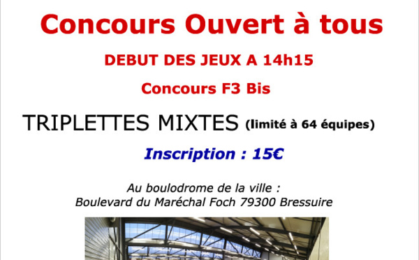 Concours du samedi 4 janvier 2020