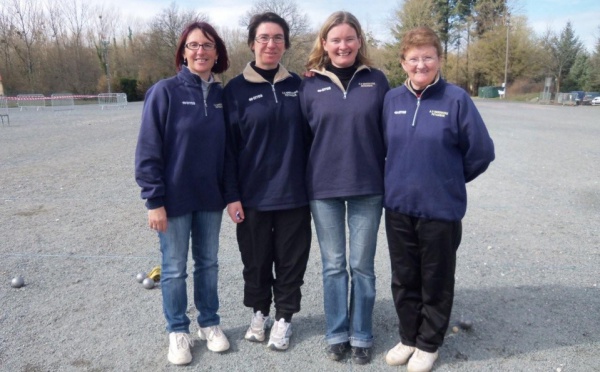 Résultats championnat tête à tête féminin.