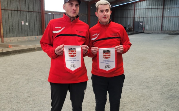 Championnat Doublette Masculin - Résultat