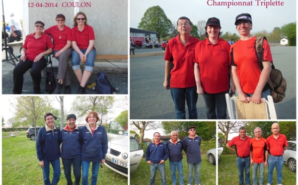 Résultats championnat triplette senior promotion