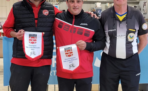 Championnat Tête à Tête Masculin - Résultat