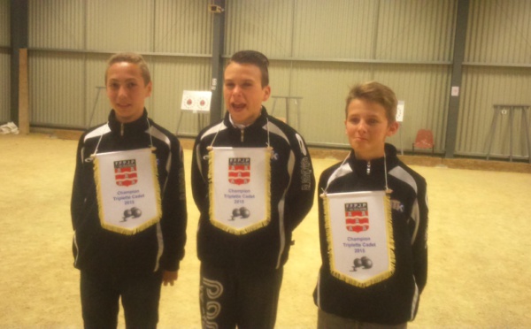 Championnat triplette jeunes CHAMPDENIERS