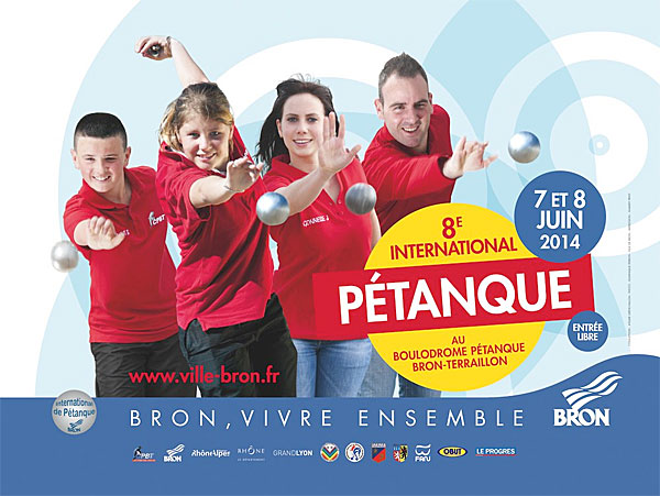 8ème International à pétanque de la Ville de BRON avec Webtélé !