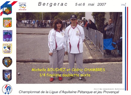 Champ. ligue à Bergerac 2007 (Dordogne)