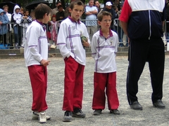 Champ. Aquitaine triplettes CANEJAN 2005