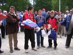 Champ. Aquitaine triplettes CANEJAN 2005