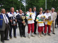 Champ. Aquitaine triplettes CANEJAN 2005