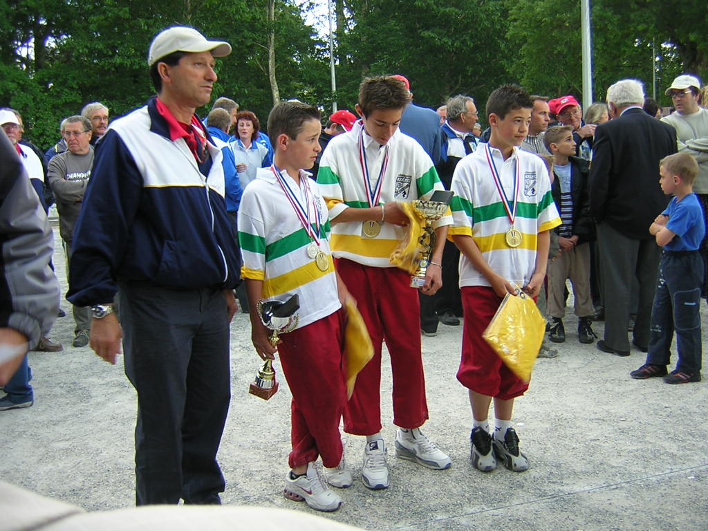 Champ. Aquitaine triplettes CANEJAN 2005 Champ. Aquitaine triplettes CANEJAN 2005