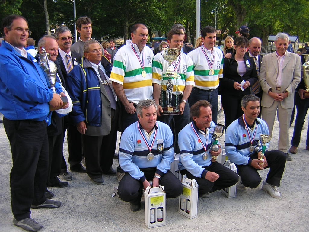 Champ. Aquitaine triplettes CANEJAN 2005 Champ. Aquitaine triplettes CANEJAN 2005