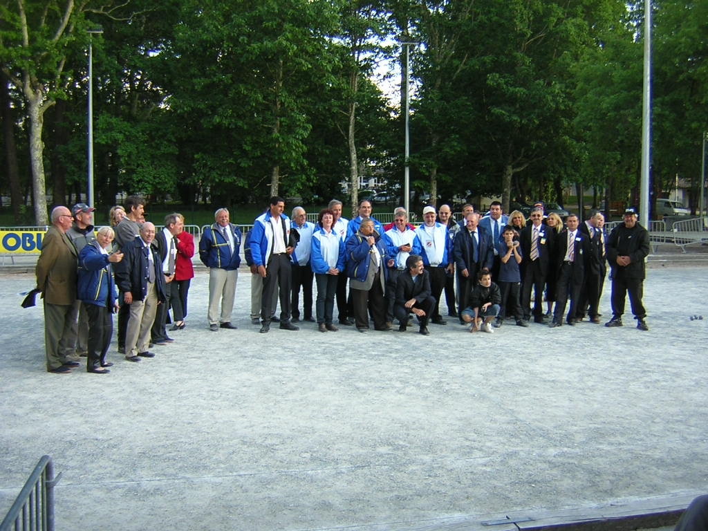 Champ. Aquitaine triplettes CANEJAN 2005 Champ. Aquitaine triplettes CANEJAN 2005