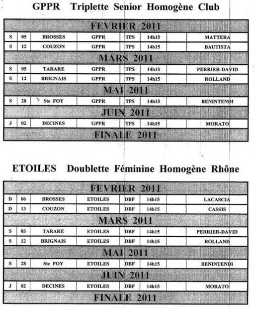 CALENDRIER GPPR ET ETOILES CALENDRIER GPPR ET ETOILES