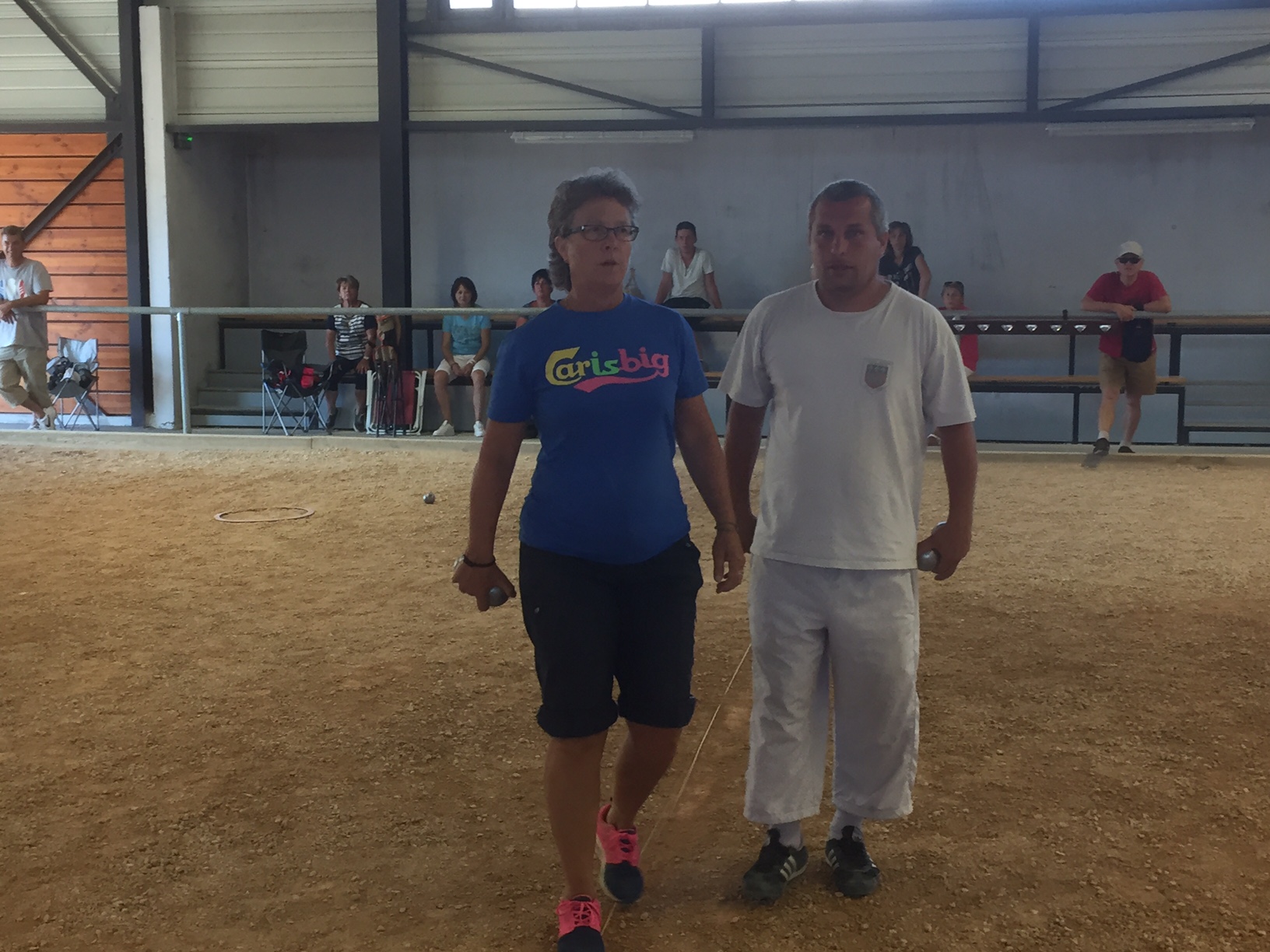 Nos caladois brillants finalistes MOLLE Martine et PAILLET Cyril