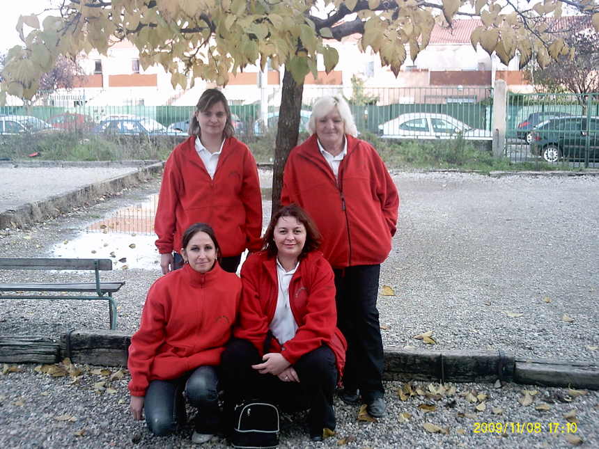 L'équipe féminine de CALADE PETANQUE