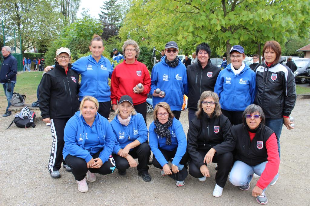 La finale féminine CALADE - BRON