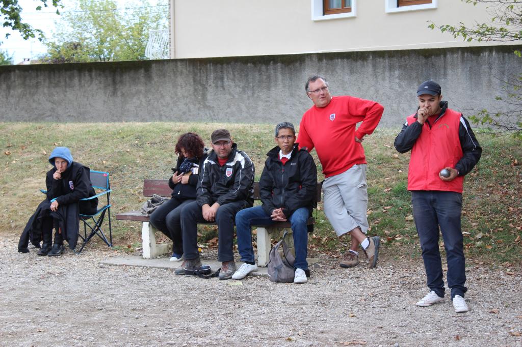 Nos supportrices bien emmitouflées