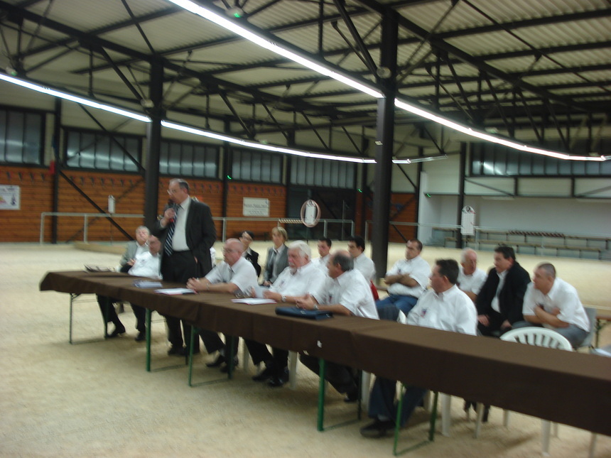 MEMBRES DU BUREAU DE CALADE PETANQUE