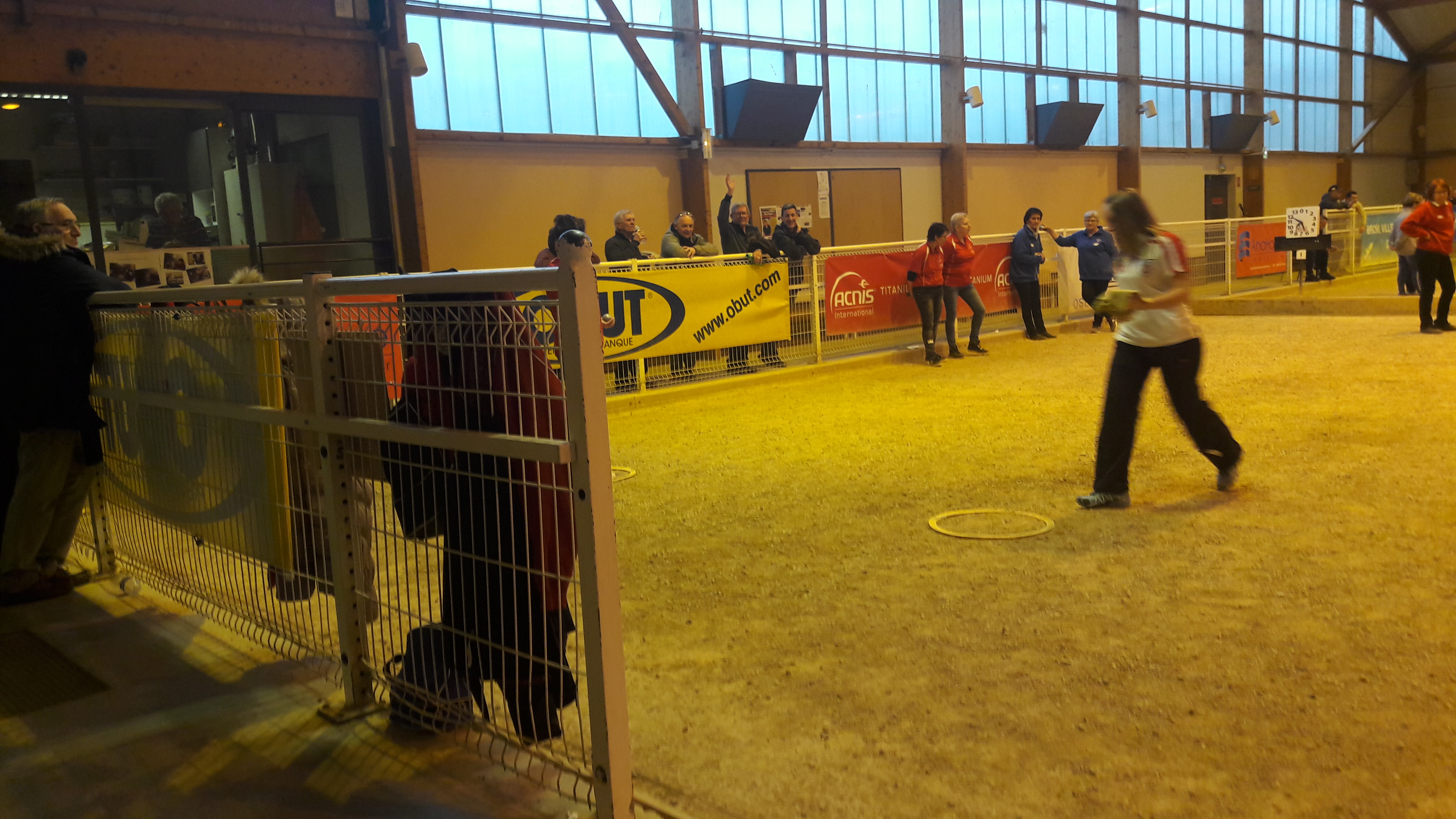 Les supporters étaient présents Les supporters étaient présents