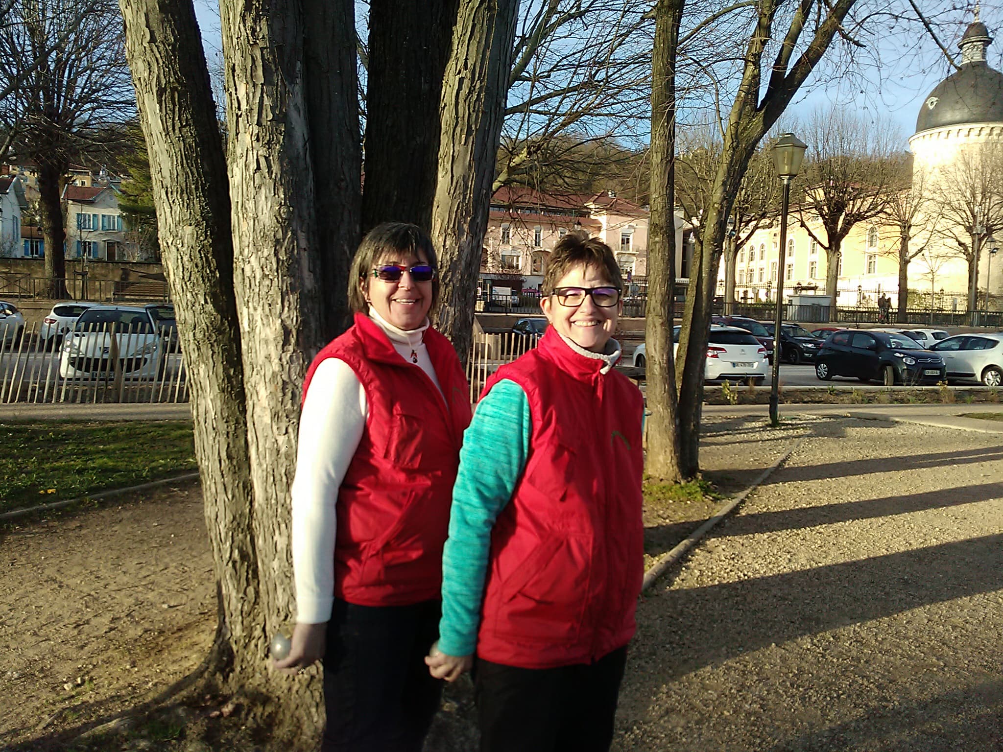 Isabelle et Muriel quart de finalistes Isabelle et Muriel quart de finalistes