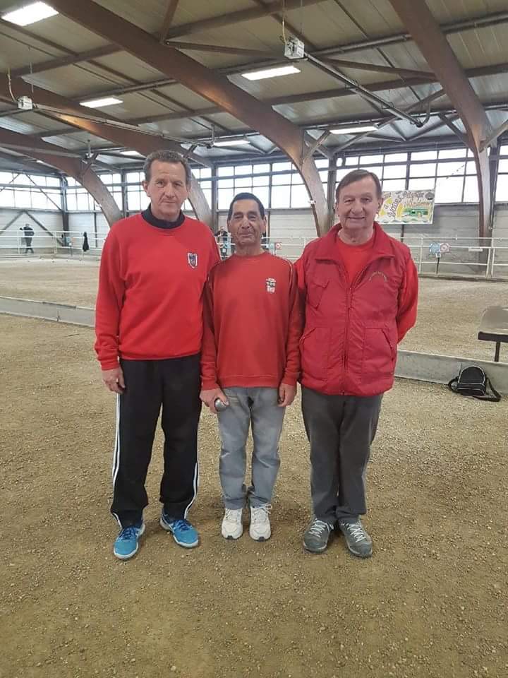 CHAMPIONNAT DE FRANCE TRIPLETTE VETERANS CHAMPIONNAT DE FRANCE TRIPLETTE VETERANS