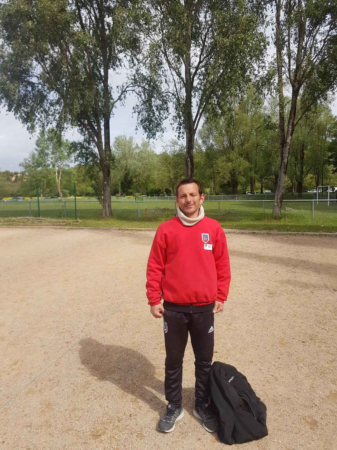 Olivier Falgiglio-quart de finaliste Olivier Falgiglio-quart de finaliste