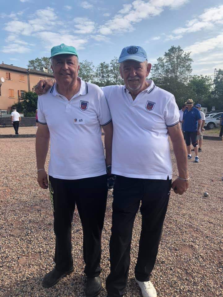 RESULTATS CHAMPIONNAT DU RHONE DOUBLETTE VETERANS