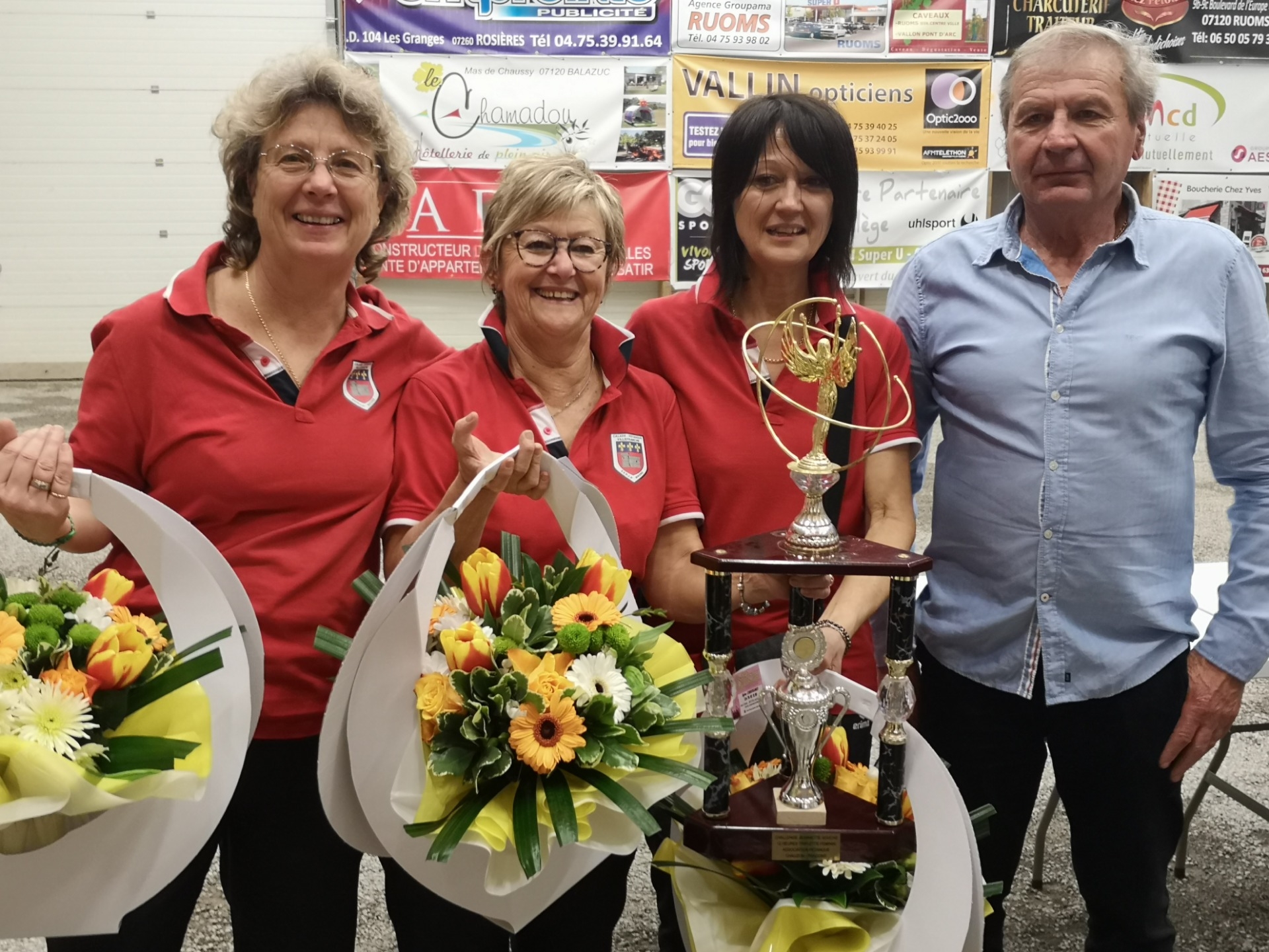 12 HEURES FEMININ DE CHAUZON PRADONS 12 HEURES FEMININ DE CHAUZON PRADONS