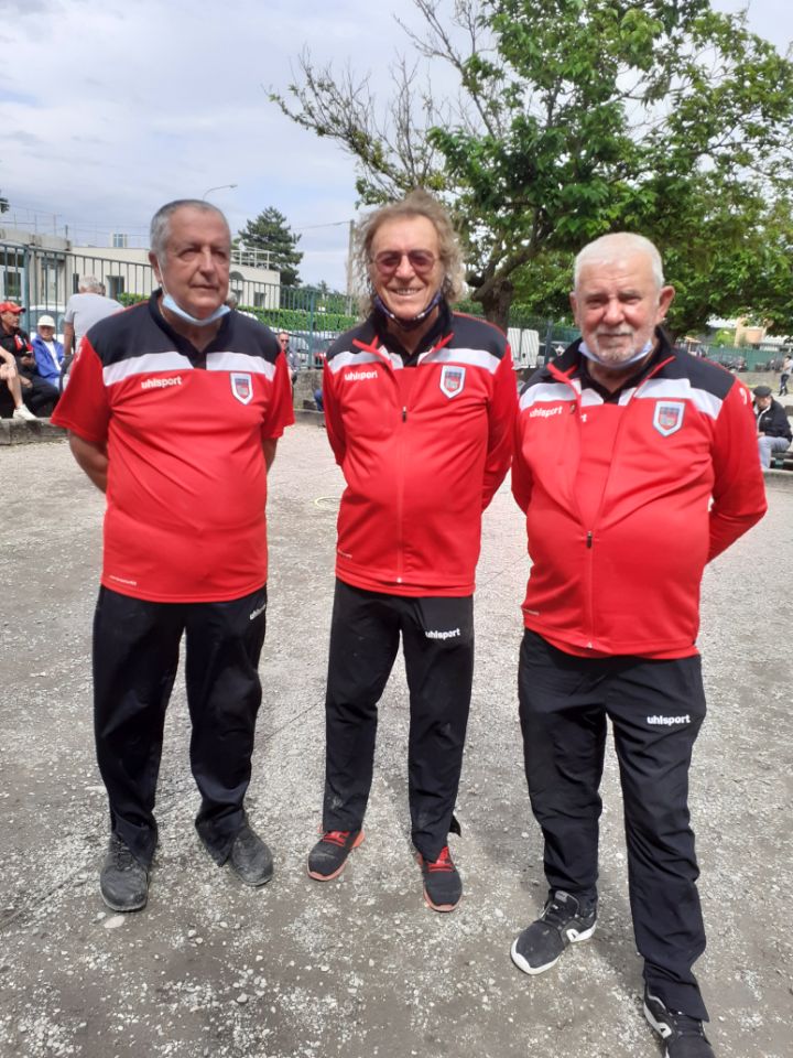 CHAMPIONNAT DU RHONE TRIPLETTES VETERANS CHAMPIONNAT DU RHONE TRIPLETTES VETERANS