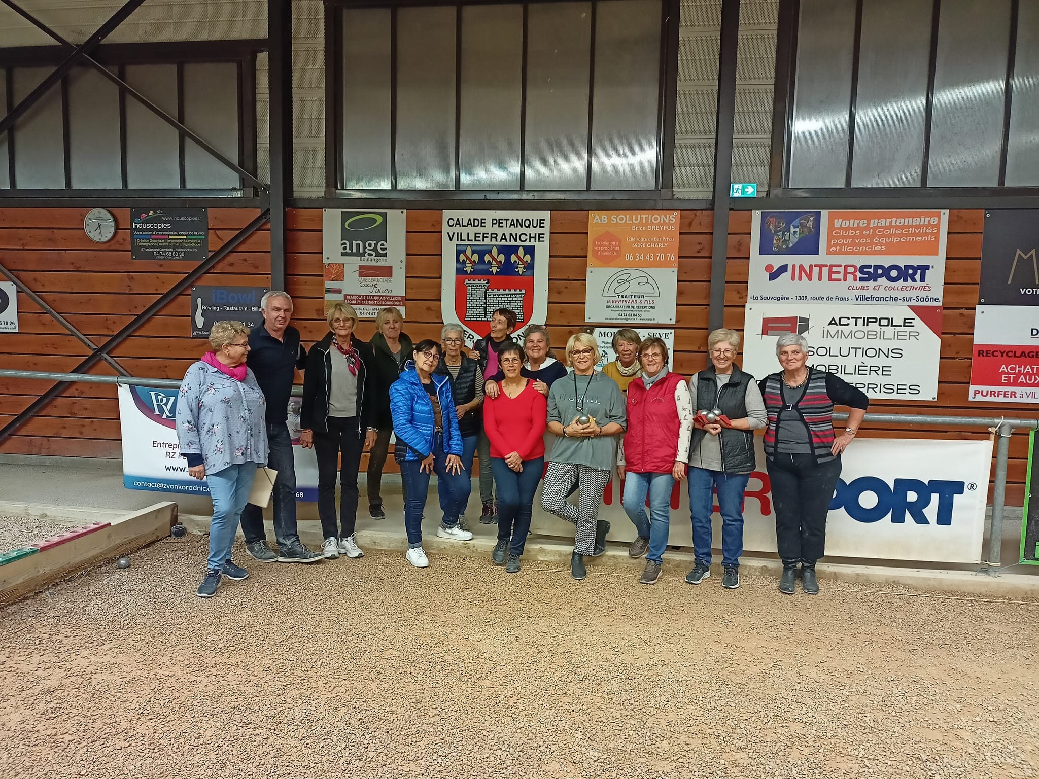 les participantes à l'entrainement du 8 novembre les participantes à l'entrainement du 8 novembre