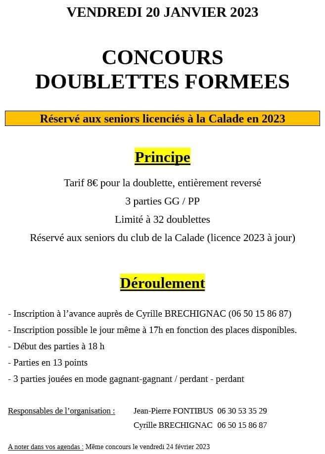 CONCOURS INTERNE CONCOURS INTERNE