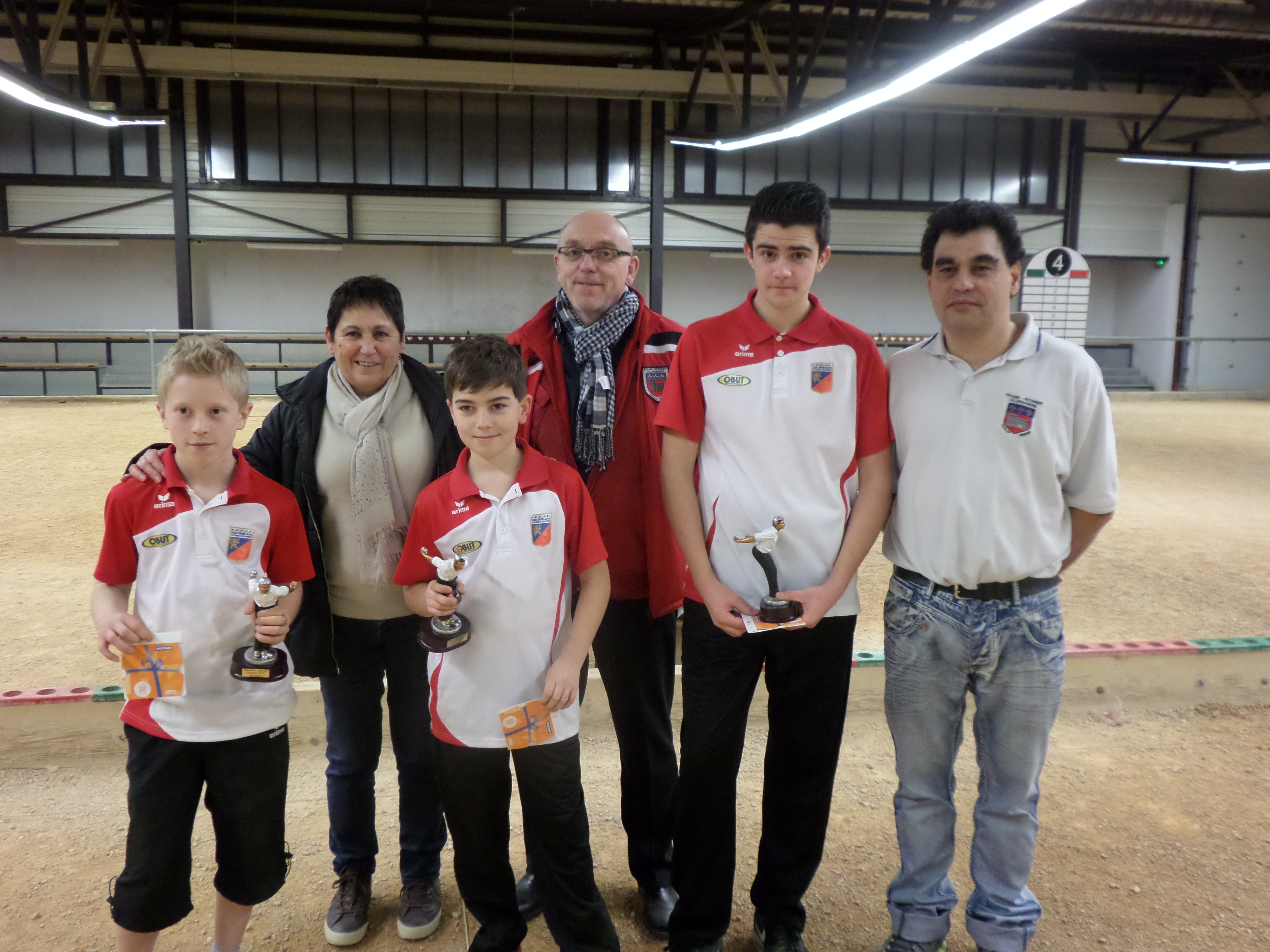 Les Vainqueurs LENGLET Andy - DUMONT Dorian- HERTZOG Guillaume