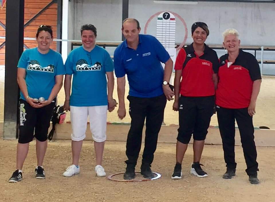 la finale du doublette féminin la finale du doublette féminin