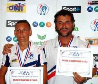Championnat de France Doublettes Mixte à Aurillac