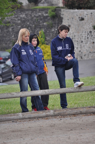 Résultats des Championnats du Cantal Doublettes 2012.