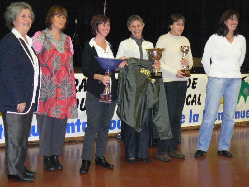 Vice Championne du Cantal Tête à Tête Féminin