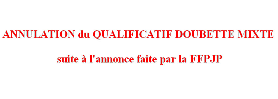 Annulation Qualificatifs Secteur DM