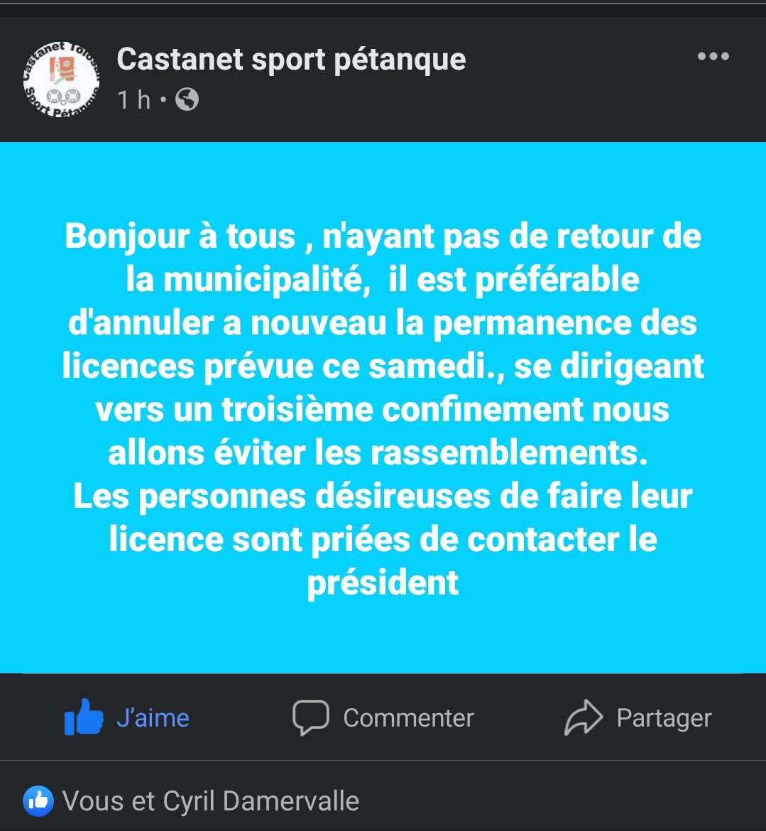 Licence 2021...suite Licence 2021...suite